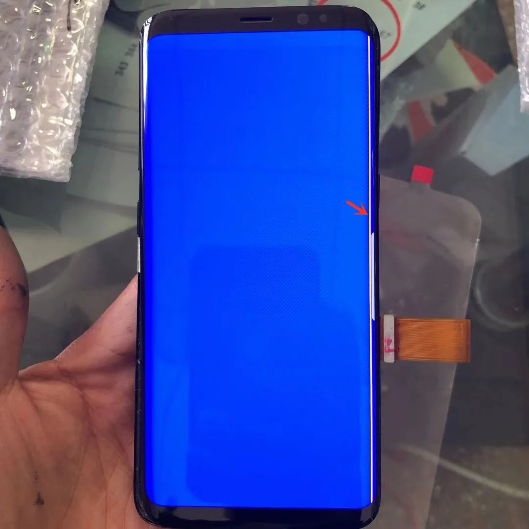 

100% Original Amoled 5.8 Inch LCD for SAMSUNG Galaxy S8 G950 SM-G950F G950FD LCD Display With Touch Screen Digitizer Assembly