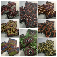 2022 guaranteed veritable 100 cotton african wax prints ankara tissu africain real nigeria wax for dress women dress 6 yards