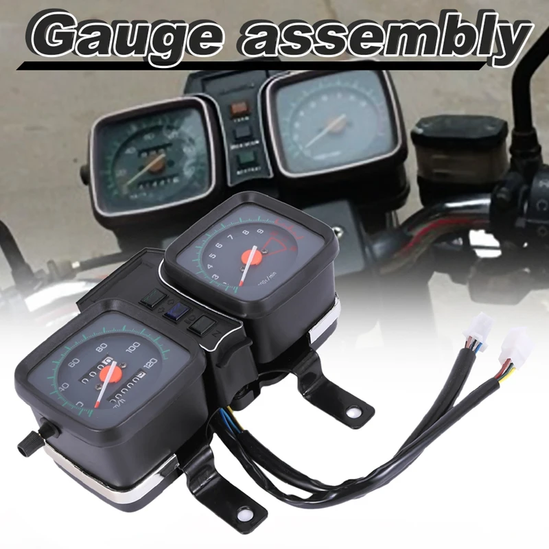

Motorcycle Instrument Odometer Tachometer Instrument Assembly for Suzuki GS125