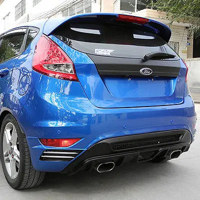 Fiesta MK7 задний спойлер на крыло крышу светодиодный светильник кой для Ford Hatcback 2008-2012
