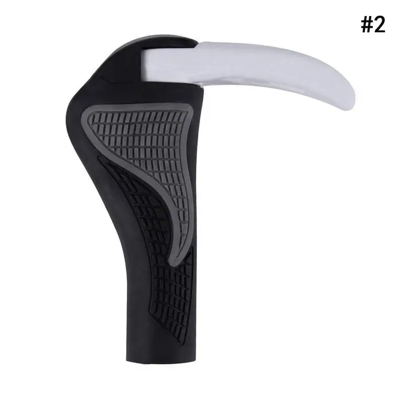 

Mountain bike aluminum alloy horn black and white super glove cycling soft meat comfortable H5Z2 ball N2G4