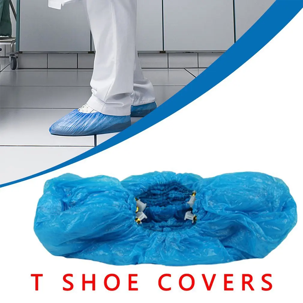 

100 pcs Shoe cover machine shoe cover-T shape shoe cover PE ABS Automatic Environmental protection Protect the carpet