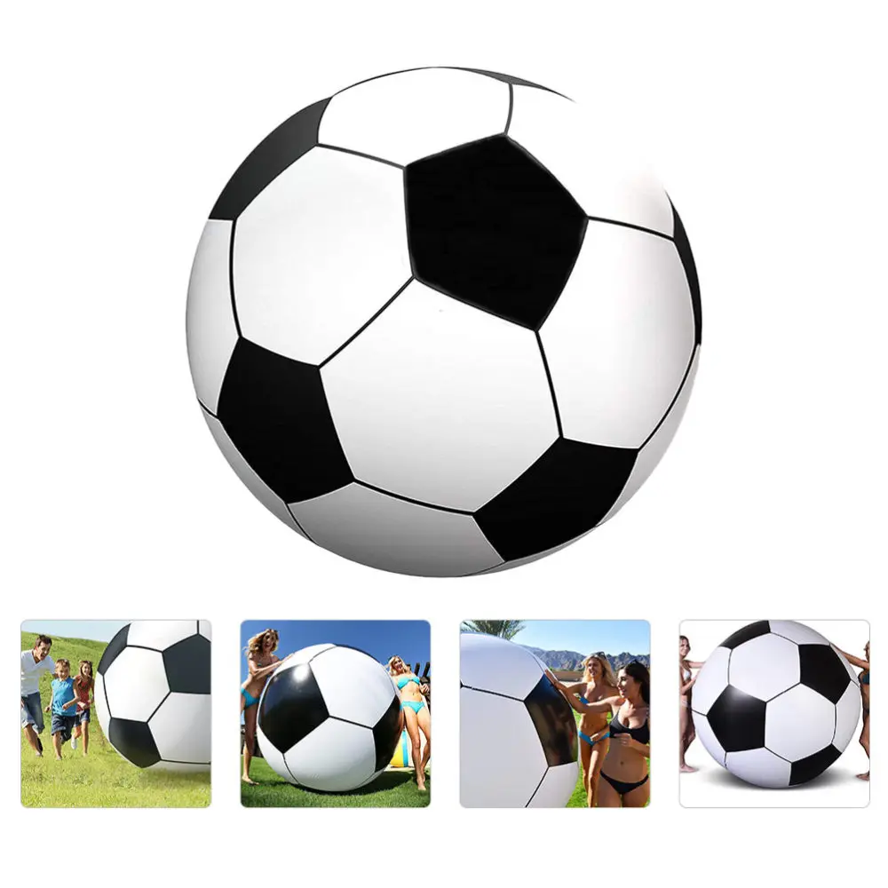 

1Pc Giant Inflatable Soccer Portable Inflatable Soccer for Outdoor