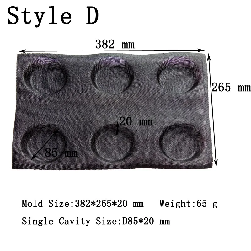 Meibum Еда Класс перфорированные Стекло волокно-силиконовые хлебные формы Маффин