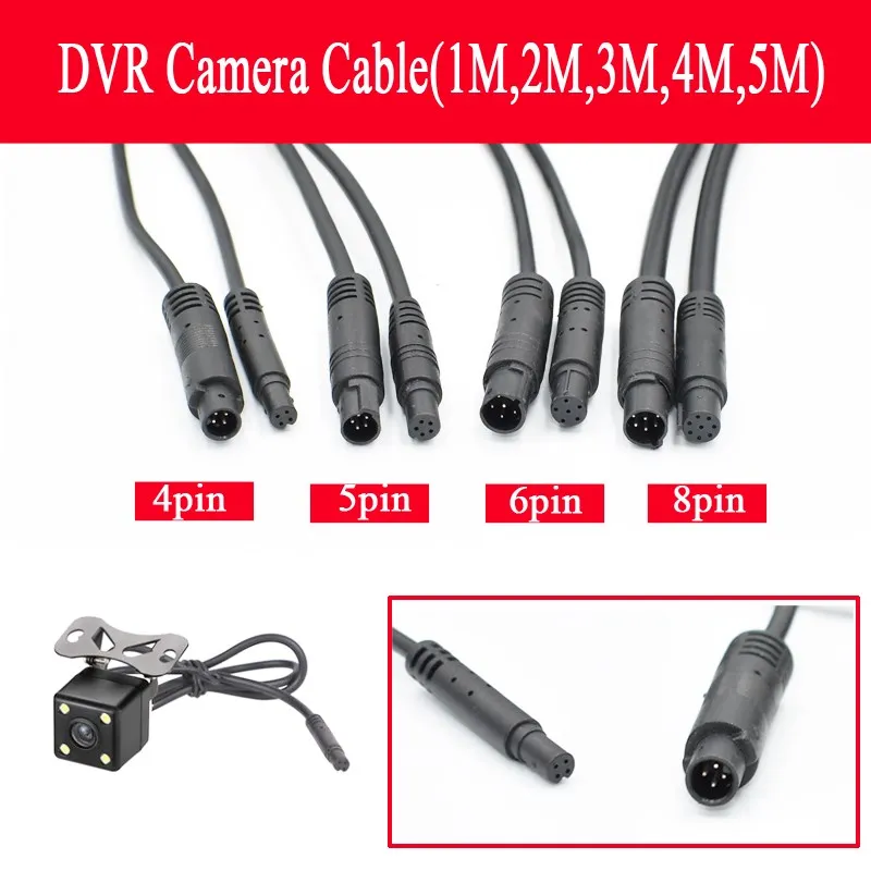 Высококачественные 4-контактные 5-контактные 6-контактные 8-контактные