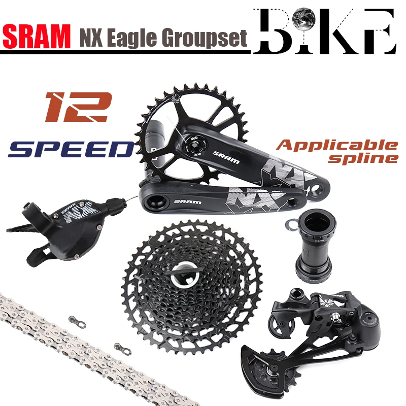 SRAM NX Орел 1x12 11 50 т в сутки Скорость указано комплект DUB 175 170 мм триггерный