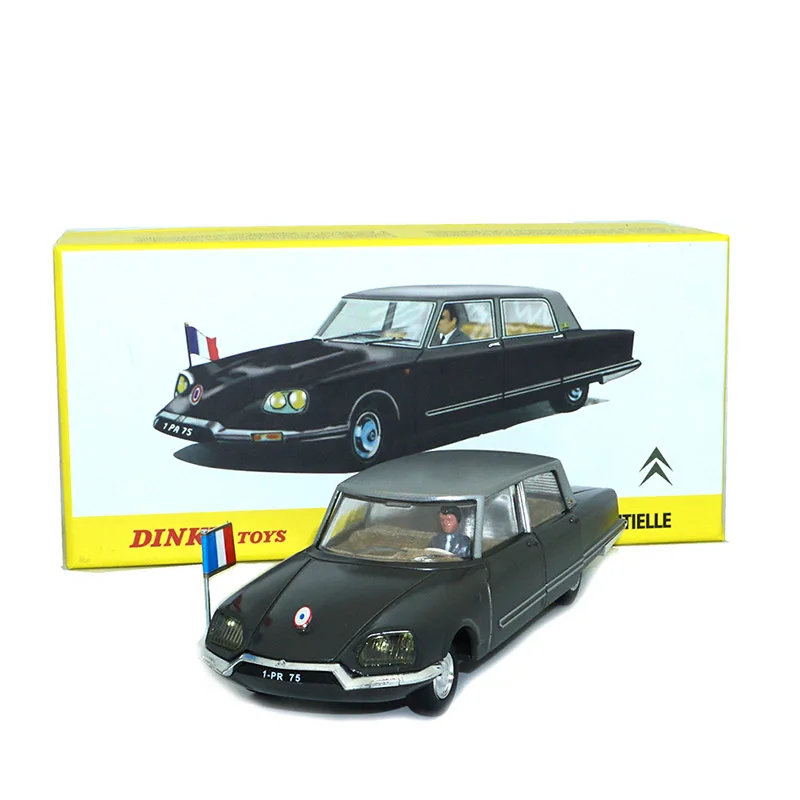Модель французского динака Citroen 1/43 DS модель дома Игрушечная машина из сплава под