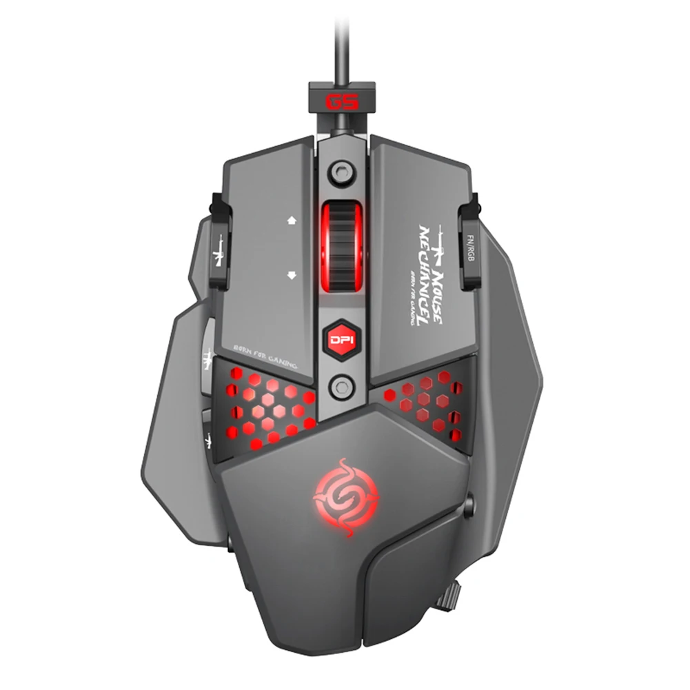 Профессиональный геймер G9 металла механическая кнопка Мышь офисные Тетрадь мыши