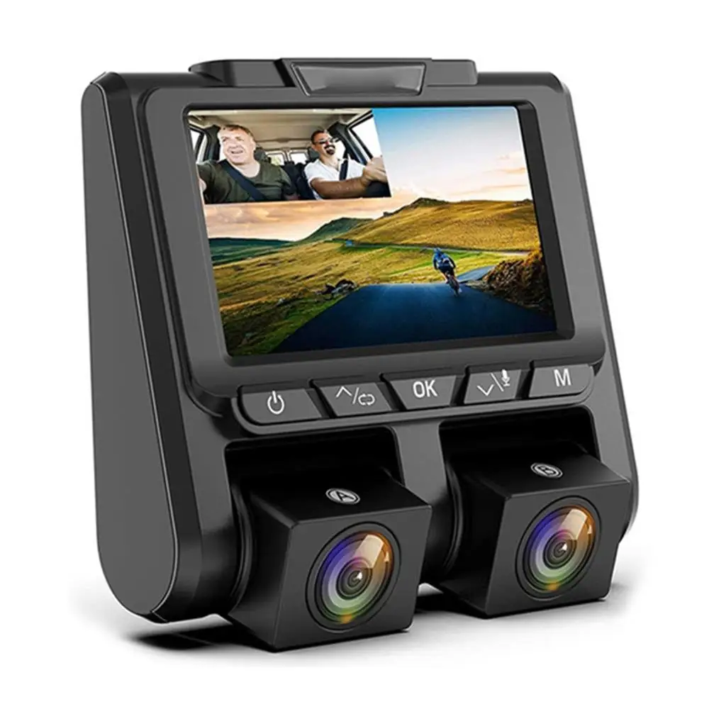 

Vehemo WiFi Driving Recorder Car Camera Rotating Lens Motion Detection for Gravity Sensor Dash Cam Portable Loop Recording