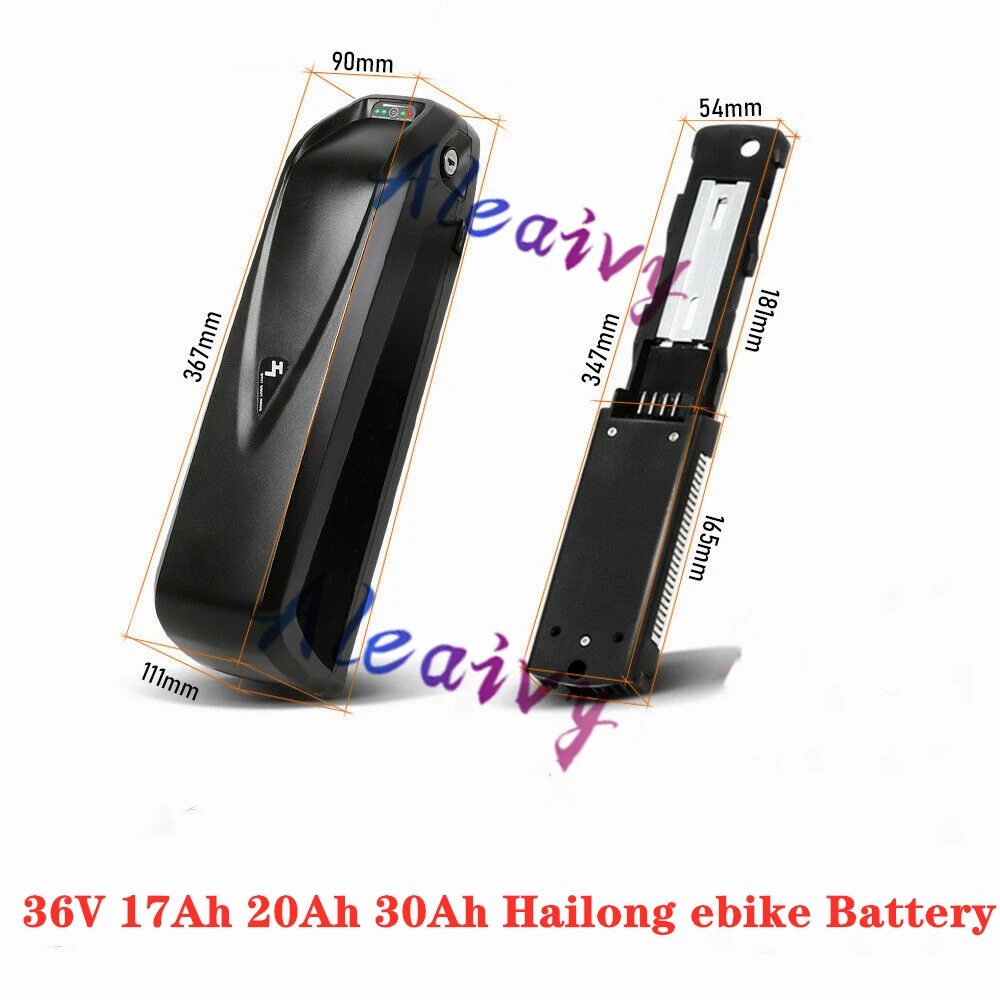 

Original 36V Battery 30AH 48V Ebike Battery Hailong Electric Bike Battery 30A 500W750W 1000W 18650 Cell BBS02 BBS03 BBSHD Bafang