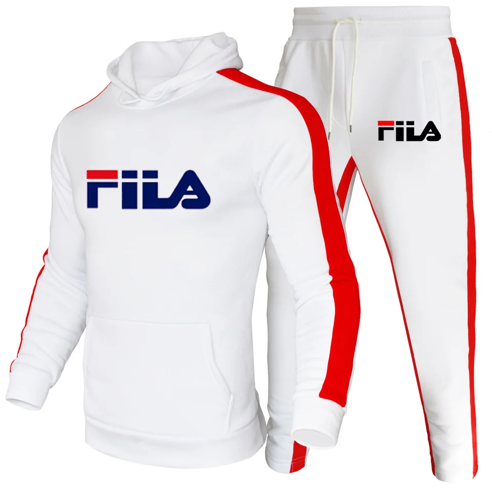 

2021 New men's tracksuit Cotton Leisure sports Men's winter sweater Oversized hoodie+Sweatpants male Fine Men's clothes Hoodies