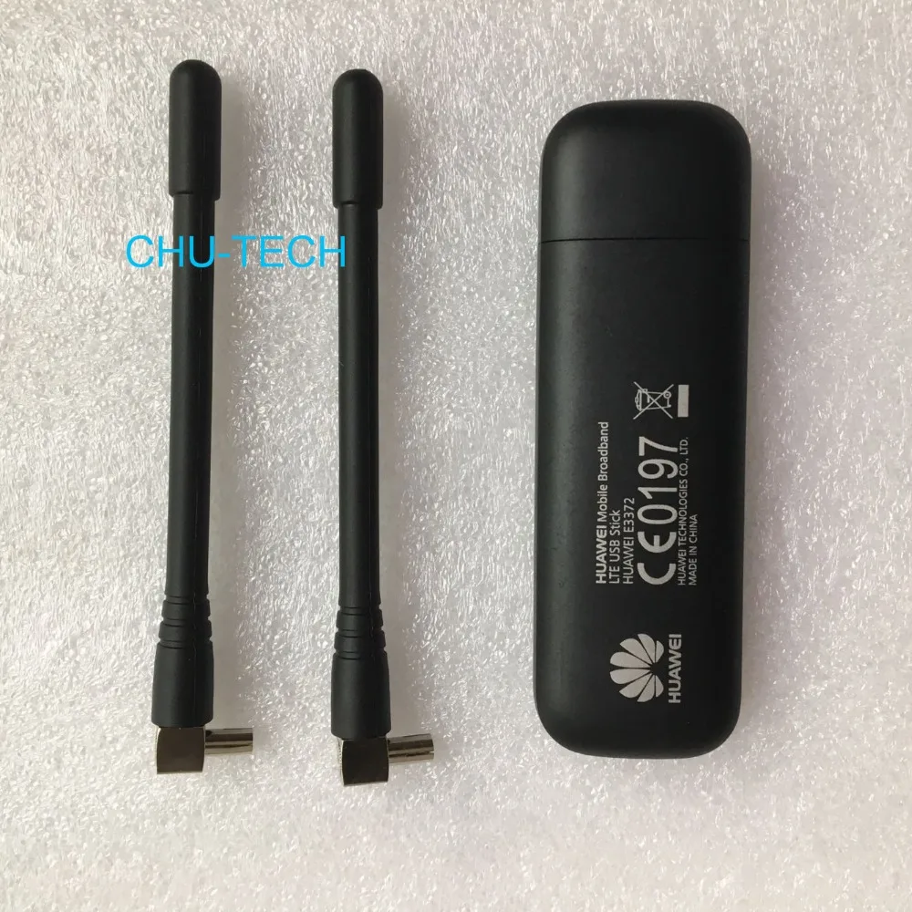 Разблокированный huawei E3372 E3372h-153 с антенной 4G LTE Dongle мобильный широкополосный USB модемы 4G модем LTE модем