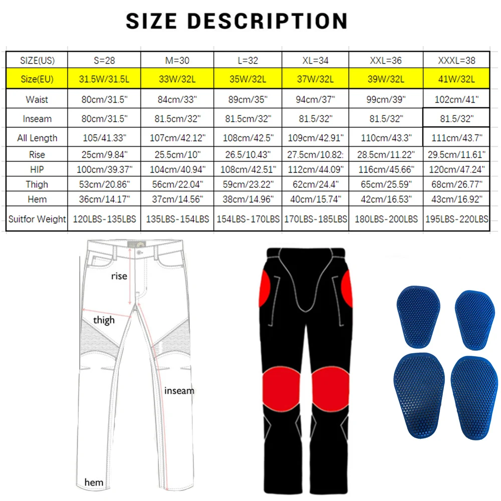 Мотоциклетные аксессуары с 4 наколенниками вставками под бедра и силикагелевыми