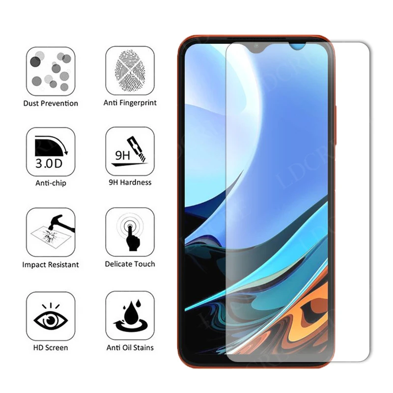 for xiaomi redmi 9t glass screen protector film tempered glass for redmi note 10 pro 10s 9s 9t poco x3 gt nfc m3 pro f3 glass free global shipping