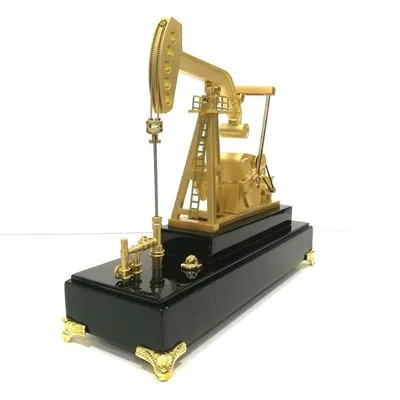 Электрическая нефтяная полевая насосная установка модель, нефтяные и нефтехимические сувениры, нефтепромысловая бизнес-подарочная Настройка
