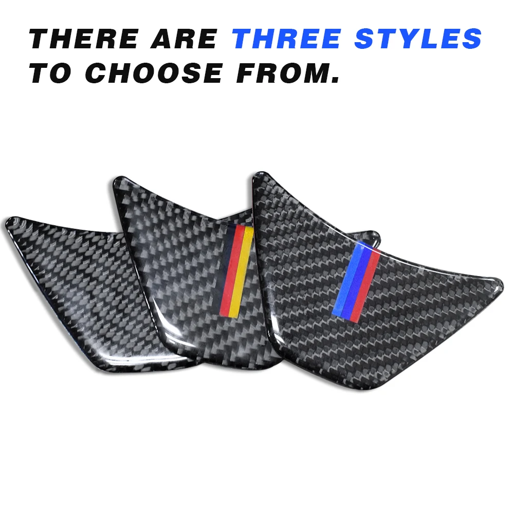 

For BMW X1 2016 F48 2017 F52 F45 F46 X2 Carbon Fiber Car Steering Wheel Sticker Auto Styling Refit M Performance Decoration Past