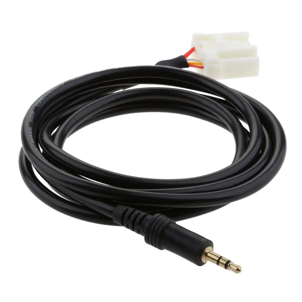 

3.5mm Male Audio Adapter Cable Lead Line Car Electronic Parts for Mazda 5