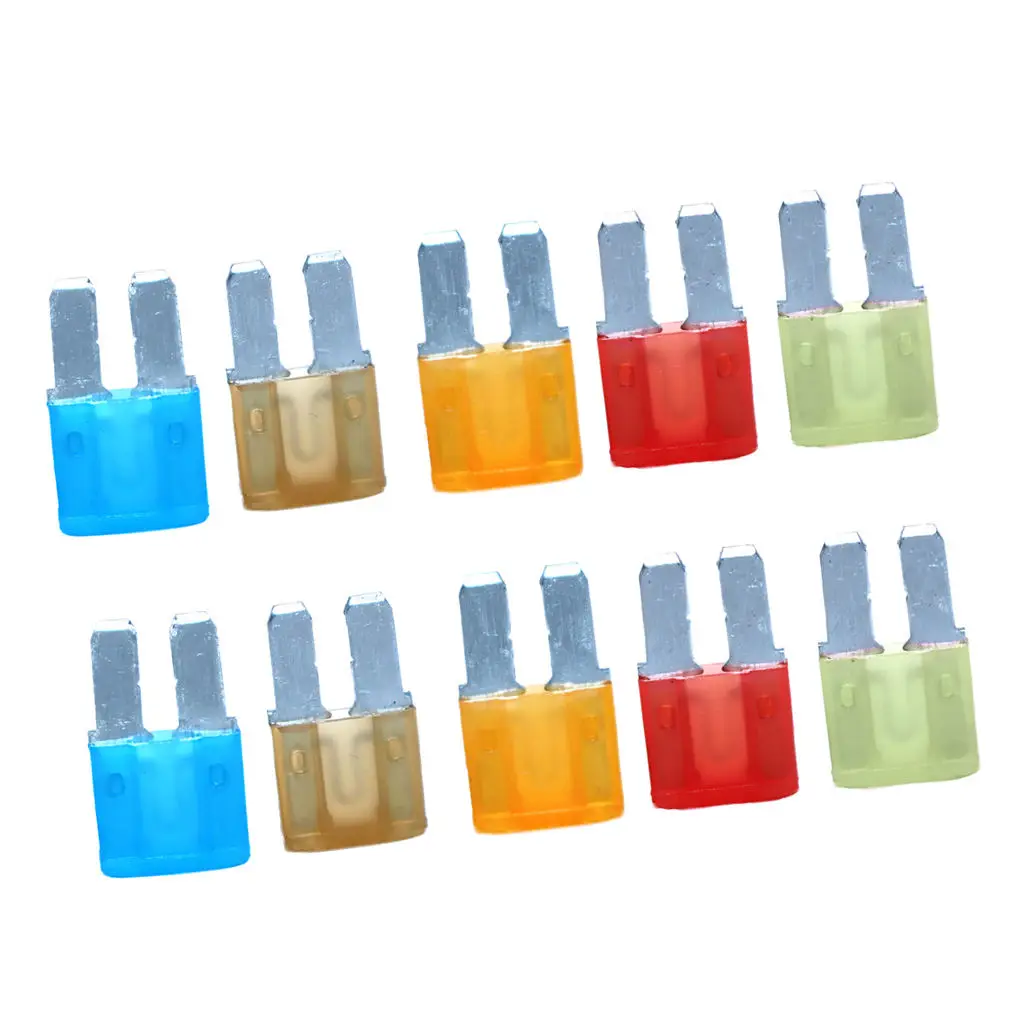 

10 шт., Автомобильные предохранители Micro2 ATR, 5 А, 7,5 А, 10 А, 15 А, 20 А
