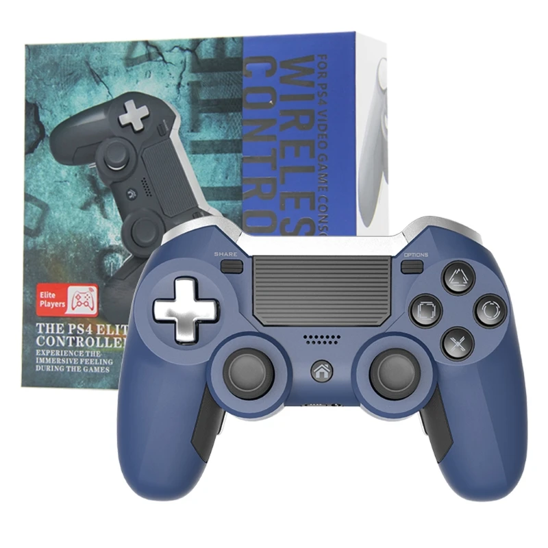 

67JA Bluetooth-compatible Wireless For PS4 Gamepad Dual Vibration Elite Game Console Controller Joystick for PC Video Gaming