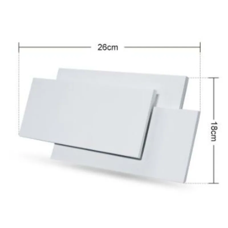 

Modern 18W aluminum LED wall lamp living room candlestick lighting staircase square lamp bedroom bedside hotel wall lamp WF