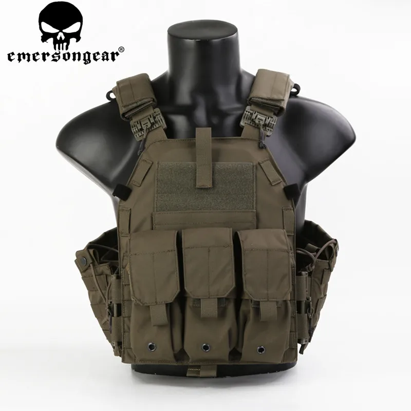 Тактический жилет Emerson gear 094K быстросъемная пластина Противоударная броня для