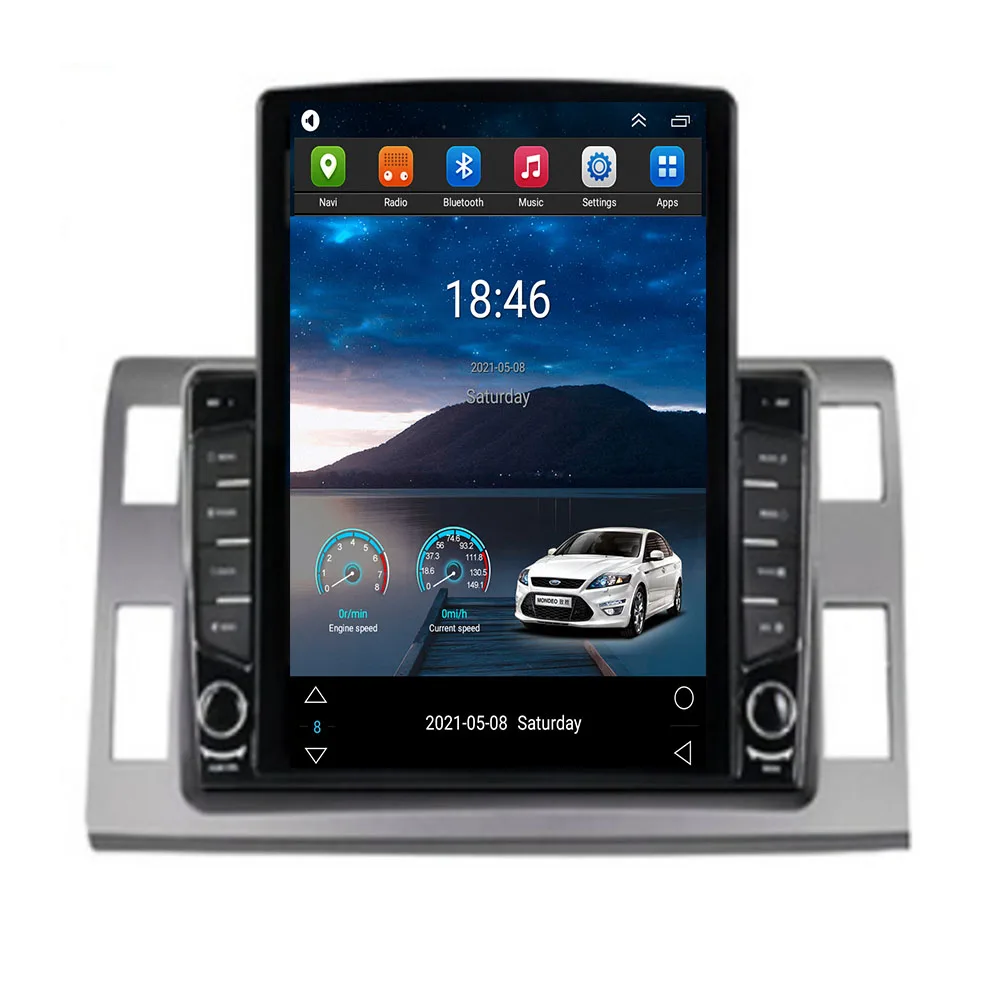 4G LTE Android для Toyota Previa 3 III XR50 Estima 2006-2023 мультимедийный стерео Тип Теслы