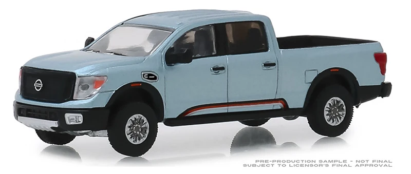 GreenLight 1:64 2018 НСРБ в Titan XD Pro 4X воин грузовик сплав игрушечный автомобиль игрушки для