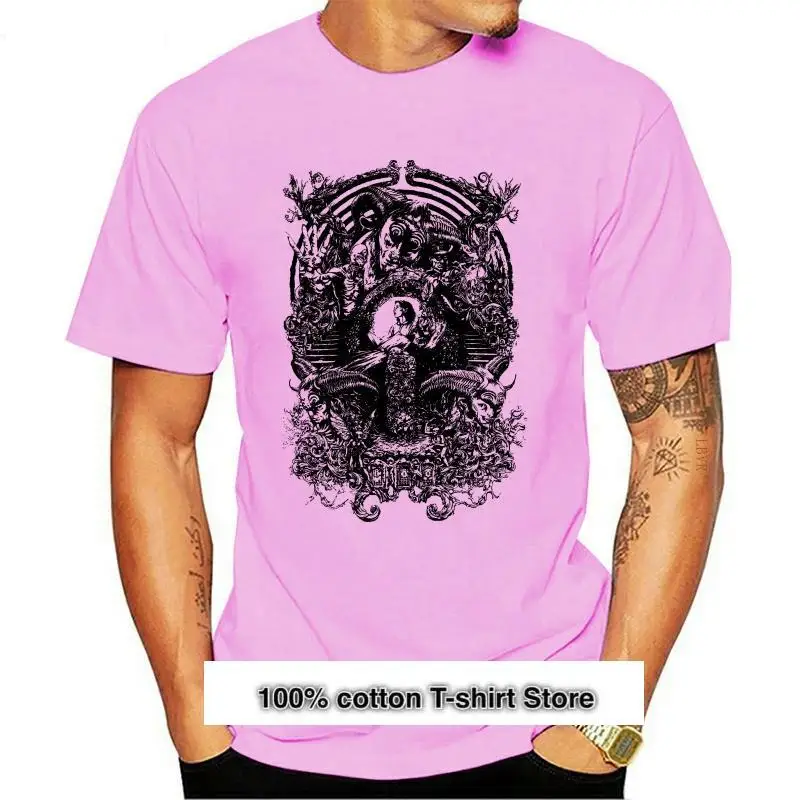 

Camiseta de laberinto de sartenes para hombre y mujer, camiseta de película de 100%, de algodón, unisex, todas las tallas