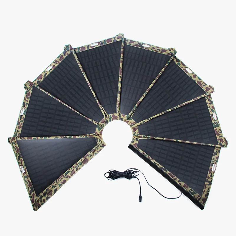 

Newest outdoor 60W solar beach umbrella solar charger for mobile phones, tablet, laptop etc