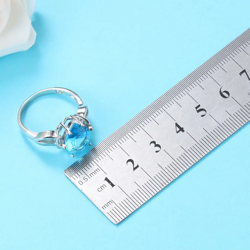 Комплект из колье и серёг серебра 925 пробы с фианитом|Ювелирные наборы| |