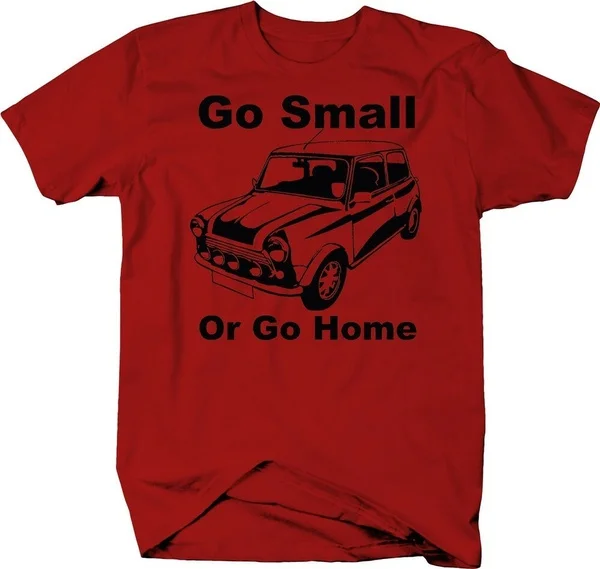 

Маленькая или домашняя цветная футболка Mini Cooper Go