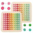 Математическое умножение вспомогательное оборудование для раннего обучения детская развивающая игрушка развивающий Детский конструктор