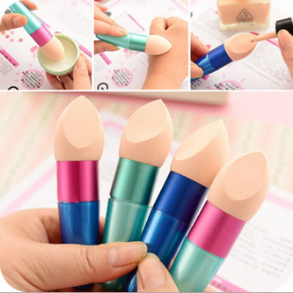 Губка блендер для макияжа в форме яйца пуховка тонального крема безупречная