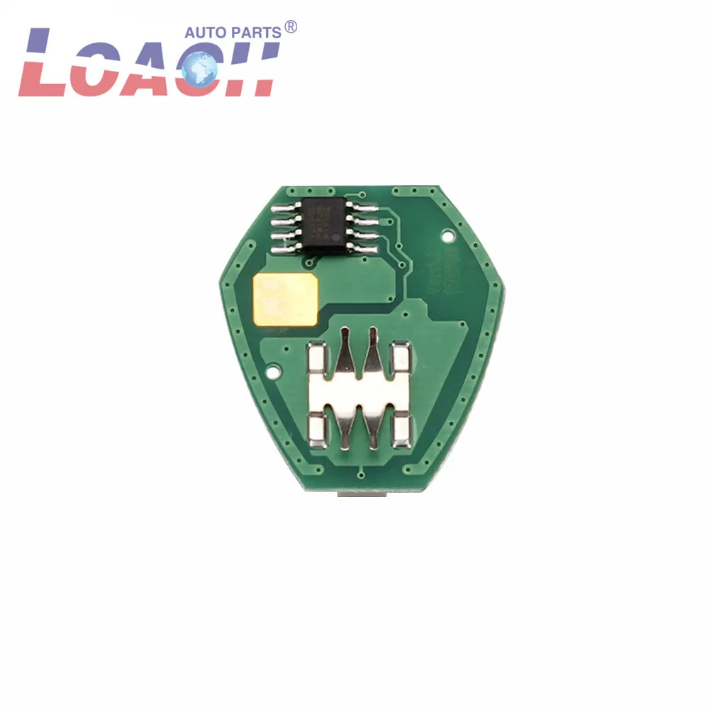 Дистанционный транспондер с тремя кнопками и необработанным лезвием чип ID46