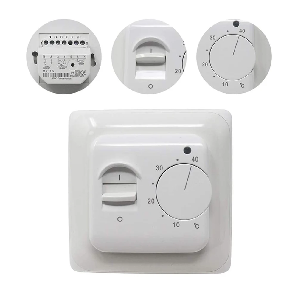 Электрический Подогрев пола комнатный термостат ручной тапочки с вышитым узором