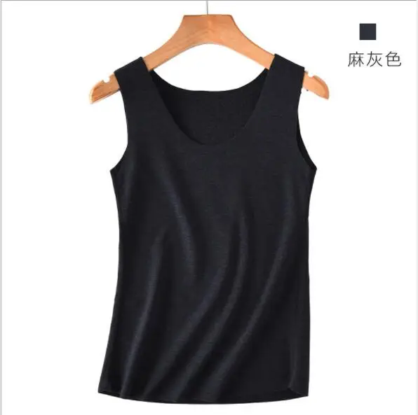 Летняя женская одежда без рукавов хлопковые топы женское нижнее белье