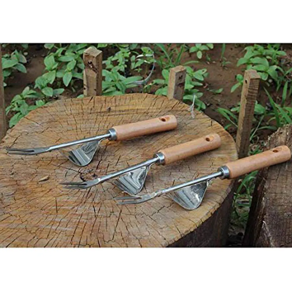 

Stainless Steel Grass Puller Home Garden Manual Weeder Hand Grass Bend-Proof Puller For Vegetable Garden In Loose Soil