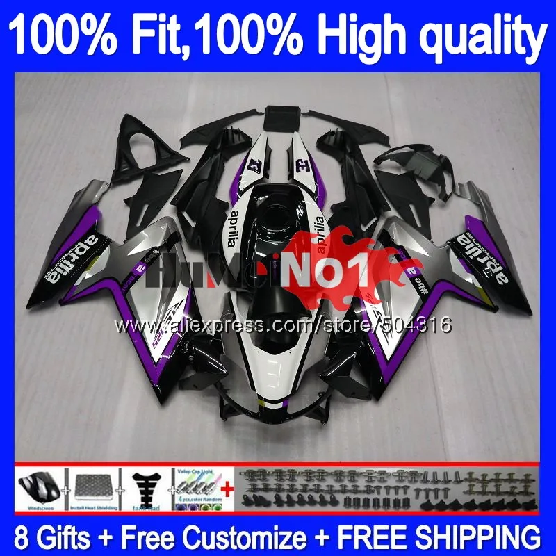 

Injection For Aprilia RS-125 RSV125 R 34MC.117 RS 125 2006 2007 2008 2009 2010 2011 RS125 06 07 08 09 10 11 Fairing Black Purple