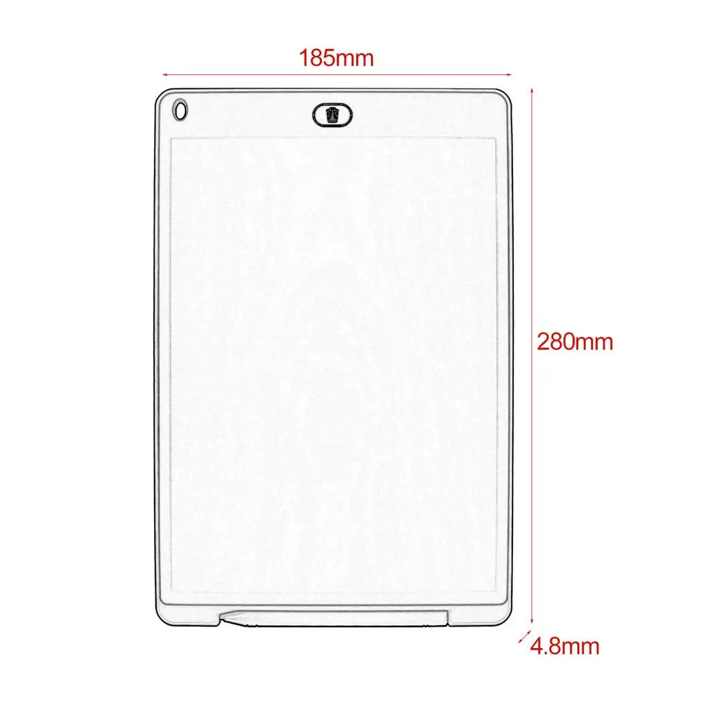 

12 Inches LCD Screen Writing Pad Digital Drawing Pad Handwriting Board Portable Electric writing Board For Home Office usage
