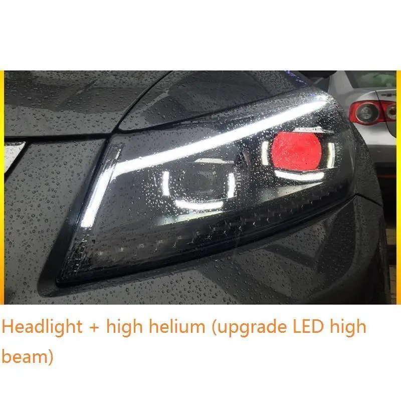 MODEL H Наружные Drl Luces Assessoires Neblineros Led Para Авто Cob дневные ходовые фары автомобильные фары в сборе 08 для Honda Accord - Цвет: MODEL H