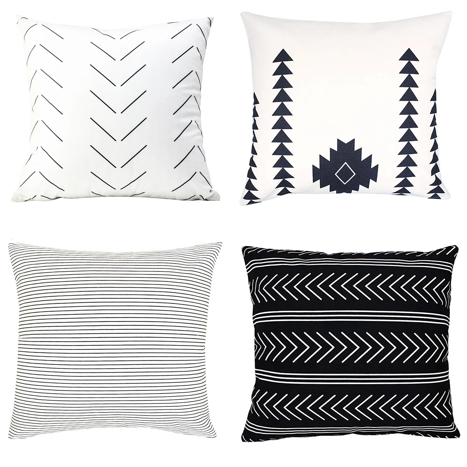 

Splicing Soft Polyester Decorative Cushion Cover Geometric Printing Throw Pillow Case Decorative Living Room Bedroom Office Sofa