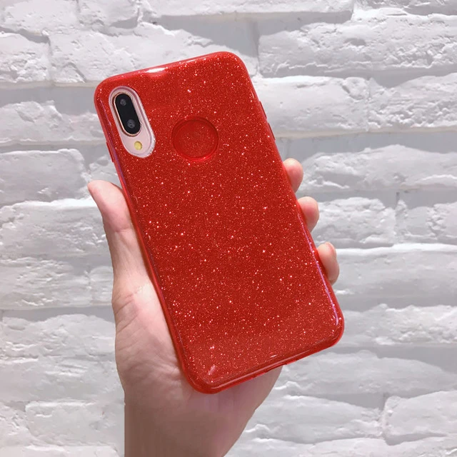 Блестязий мягкий силиконовый чехол для Xiaomi Redmi Note 7 5 Pro mi 9 8 A2 Lite A1 F1 Red Plus 5A 6 4X S2 ТПУ