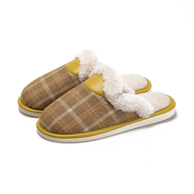 

Mazefeng Brand Non-slip Floor Home Slippers Women 2020 Indoor House Plush Soft Cute Cotton Slippers Shoes Slides for Bedroom
