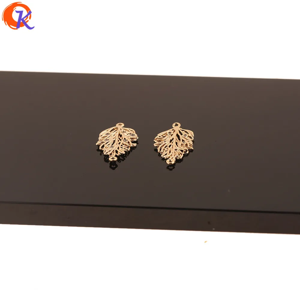 

Cordial Design 30Pcs 12*24MM Jewelry Accessories/CZ Connectors/Hand Made/Genuine Gold Plating/DIY Making/Earring Findings