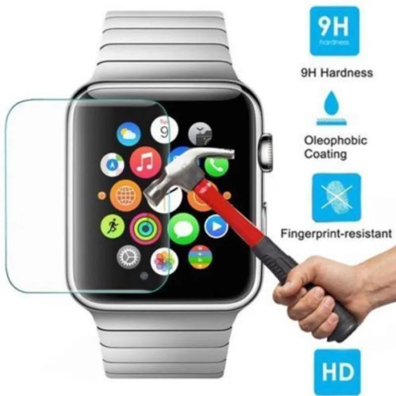 Защитное стекло для Apple Watch закаленное i watch 1 2 44 мм 38 42 40 мм|Защитные стёкла и плёнки