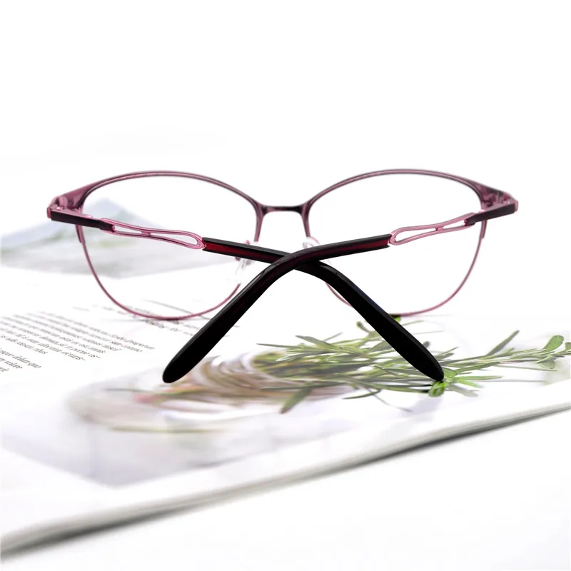 

LUCIDIE 2020 Summer Cat Eye Anti Blue Ray Glasses Frame Women Optical Eyeglasses Female Eyewear Accessories Computer Spectacles