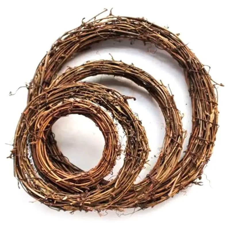 Пасхальный декор для дома ротанговый венок дверь окно настенная гирлянда