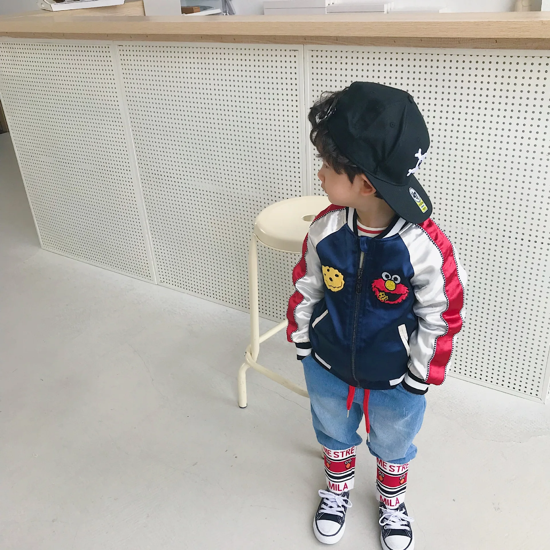 Tonytaobaby/осенне-зимняя одежда Новое Детское пальто-кардиган с героями мультфильмов одежда для мамы, куртка для мальчиков пальто для девочек