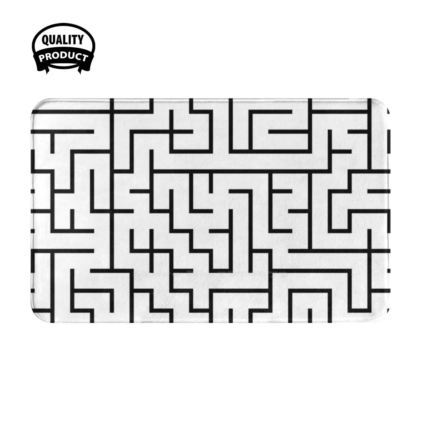 Мягкая подушка с лабиринтом домашний ковер дверной коврик автомобильный The Maze