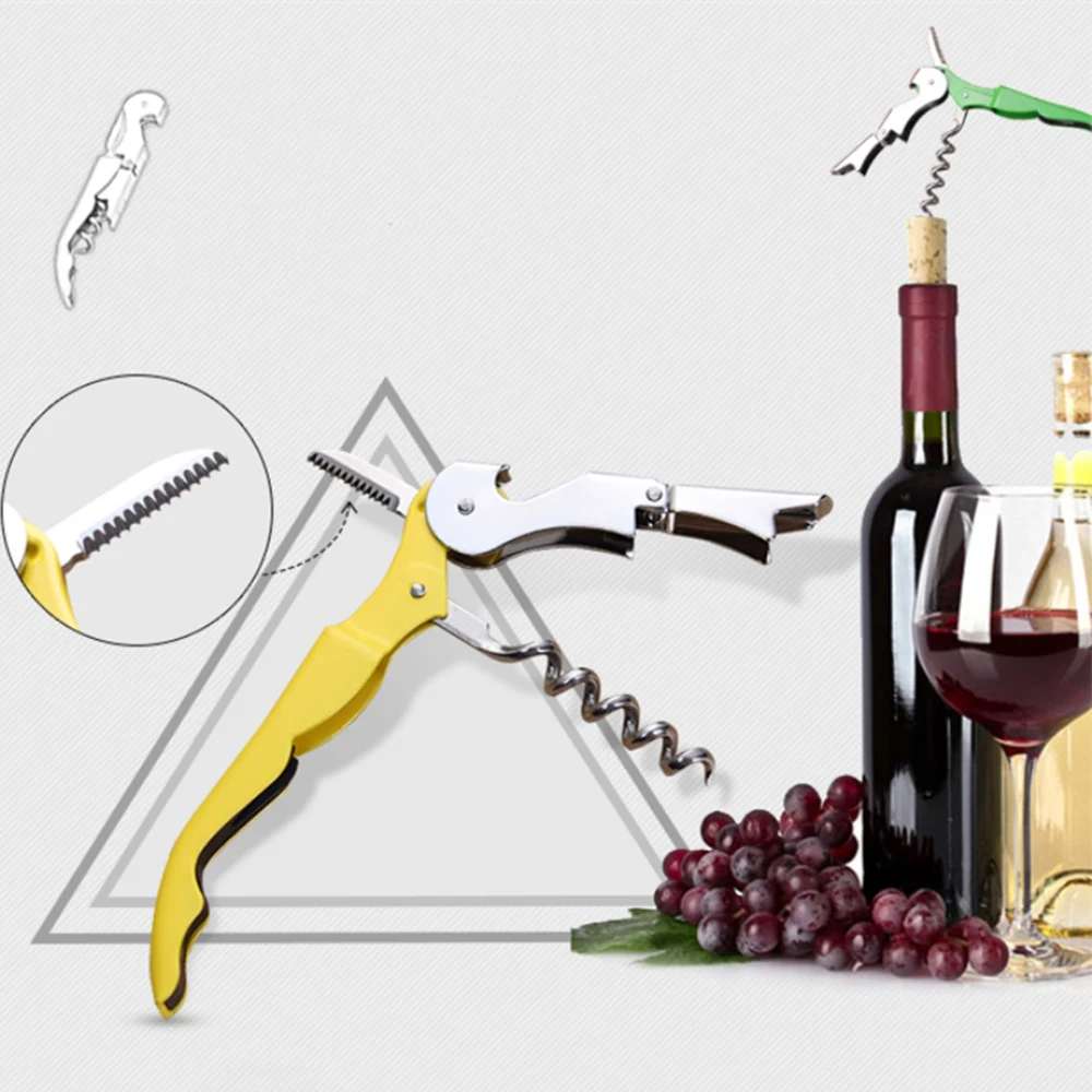 Новая креативная открывалка для бутылок Нержавеющая сталь штопор вина бутылка